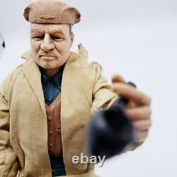 Marx Mike Hazard Double Agent Action Figure Accessories Coat Hat Gun Pipe 1965