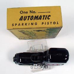 Marx Tin G-Man Automatic Gun Wind-up Toy Mint in box