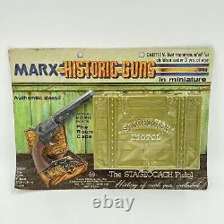 Marx Toys Historic Guns Miniature Lot 45, 357, 9mm Luger Pistol Derringer New P