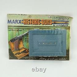 Marx Toys Historic Guns Miniature Lot 45, 357, 9mm Luger Pistol Derringer New P