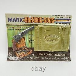 Marx Toys Historic Guns Miniature Lot 45, 357, 9mm Luger Pistol Derringer New Q