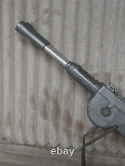 Marx Twin Barrel Crank Anti-Aircraft Pom-Pom Military Toy Gun Missing Sight