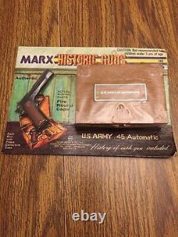 Marx vintage toy cap guns complete 8 pc set new in packages