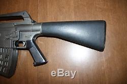 Mattel Marauder Toy Machine Gun M-16 Rifle WORKS GREAT