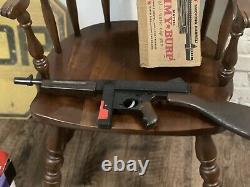 Mattel Sharpshooter Tommy Burp Gun With Box
