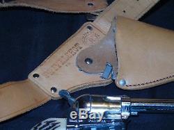 Mattel Shootin Shell Fanner 50 Cap Gun With Rare Mattel Swivel Shot Holster