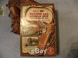 Mattel Shootin Shell Fanner And Buckle Gun In Box Marx Compatable