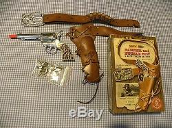 Mattel Shootin Shell Fanner And Buckle Gun In Box Marx Compatable