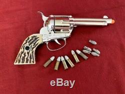 Mattel Shootin Shell Fanner cap gun in box near mint