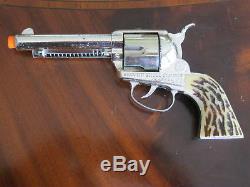 Mattel Shootin' Shell Frontier Single Holster Cap Gun Set withBox Excel Condition