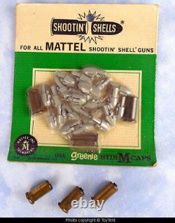Mattel Shootin Shell Greenies cap gun accessories