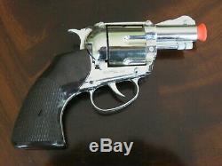 Mattel Shootin' Shell Snub-Nose. 38 Cap Gun Detective Set withBox Excellent Cond