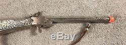 Miniature Austria Rifle Cap Gun Scroll Stock