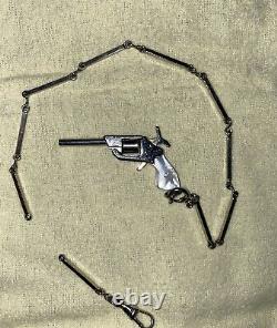Miniature Cap Gun Collectible Pistol Keychain Charm