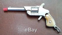 Miniature Fisher Firesure Marked Pat. 1794364 JMF Co Plastic Grips 2mm Cap gun