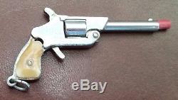 Miniature Fisher Firesure Marked Pat. 1794364 JMF Co Plastic Grips 2mm Cap gun