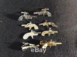Miniature Gun Pistol Japan -austrian Pin-fire Collection 8 Guns
