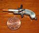 Miniature Mother Of Pearl Grips Cap Gun Watch Fob Charm Mint