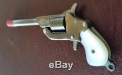 Miniature Vintage Rare Dosick Pearl Grips 2mm Cap gun 2 Long USA Pat. 1,805,080