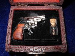 Miniature Xythos Colt 357 Revolver Fob Gun Pistol Pinfire Gun 2mm With Blanks