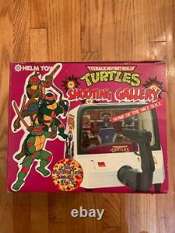 Mint Vintage 1988 Teenage Mutant Ninja Turtles Shooting Gallery Helm Toy No. 41