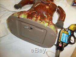Modern Toys Roaring Gorilla, Battery Operated Shooting Gallery, With Gun, Japan