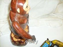 Modern Toys Roaring Gorilla, Battery Operated Shooting Gallery, With Gun, Japan