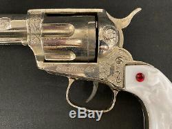 NICHOLS STALLION 45 Mark I Pasadena Toy Cap Gun Works Excellent