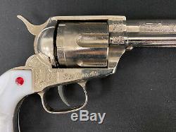 NICHOLS STALLION 45 Mark I Pasadena Toy Cap Gun Works Excellent