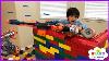 Nerf Gun War Kid Vs Daddy Protect The Fort Family Fun Playtime With Ryan Toysreview