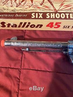 Nichols 45 Stallion Cap Gun MK1 (GREAT CONDITION) with ORIGINAL BOX (Rare)