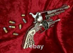 Nichols Cap Gun Vintage 1958 Stallion 41- 40 RARE 6 original 2-piece cartridges