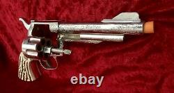 Nichols Cap Gun Vintage 1958 Stallion 41- 40 RARE 6 original 2-piece cartridges