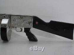Nichols Fury 500 Machine Gun Toy Cap Gun, Works, Vintage 1960