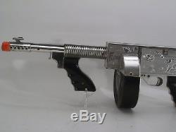 Nichols Fury 500 Machine Gun Toy Cap Gun, Works, Vintage 1960