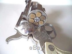 Nichols Stallion 41-40 Cap gun with 6 bullets and shells NM Mint