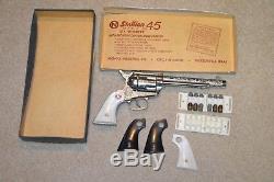 Nichols Stallion 45 Mark 2 II Cosplay Holsters Toy Cap Gun Bullets FREE SHIP