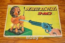 Nintendo Antique Custom Lion Beam Gun Toy Import US Seller WORKS! RARE