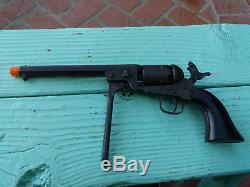 Old Frontier Navy Revolver replica cap gun made Japan MGC Colt 1851 Navy. 36 CAL
