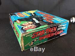 Old Vtg 1975 Remco Official Star Trek Phaser Toy Gun Guns In Original Box