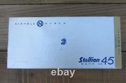 Orig. Box With G45 Repro Labels For Nichols Gold Stallion 45 Cap Gun Not Incl
