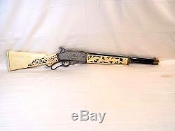 Original 1950's Hubley Scout Rifle Cap Gun Elm