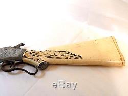 Original 1950's Hubley Scout Rifle Cap Gun Elm