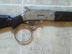 Original 1959 HUBLEY'The Rifleman' Winchester Flip Special Toy Rifle Cap Gun