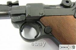 P08 Luger gun by Denix wooden handle