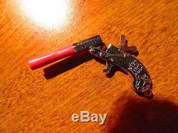 Pin Fire 2mm Antique miniature Cap Gun with Accessories