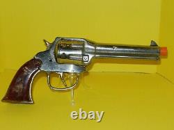 Polished Kilgore Ranger / Hi Yo Silver Cast Iron Cap Gun. NICE! 1st Model