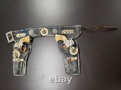 Pony Boy Wyatt Earp Esquire Vintage Toy Set 1953 Holster, Cap Guns, Spurs, Box