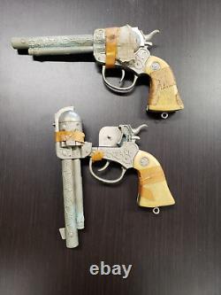 Pony Boy Wyatt Earp Esquire Vintage Toy Set 1953 Holster, Cap Guns, Spurs, Box