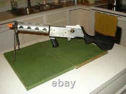 RARE 1960'S TOY BUDDY L MACHINE GUN TOMMY GUN CAP GUN, with BOX, WORKS